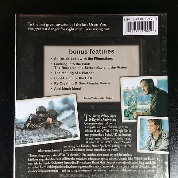 Saving Private Ryan D-Day 60th Anniversary Commemorative Edition DVD box set - Picture 5 of 17